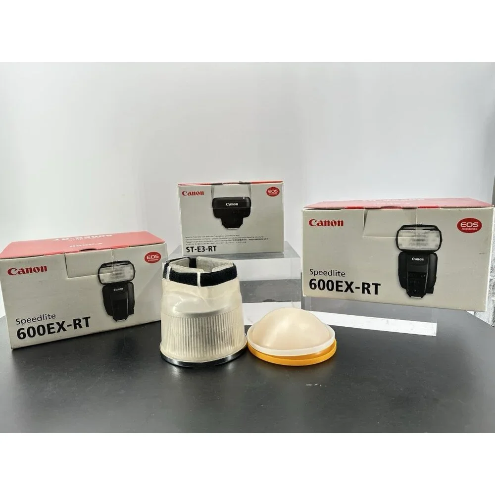 Canon Flash Bundle: Two Speedlite 600EX-RT & Speedlite Transmitter ST-E3-RT